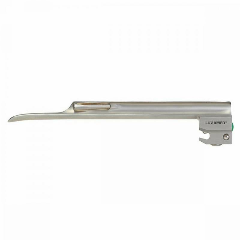 Набір F.O. ларингоскоп дорослий + педіатричний LED 2,5В + 2 Miller та 3 Macintosh клинка Luxamed, рис. 1