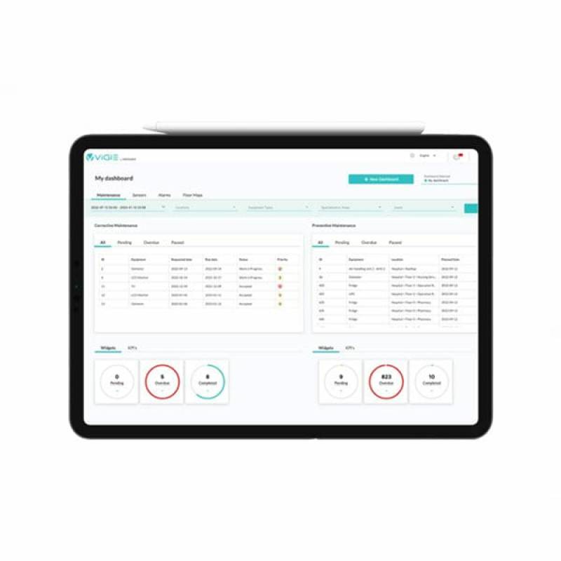 Система контролю фізичних параметрів та VOC в лабораторії IVF, рис. 1