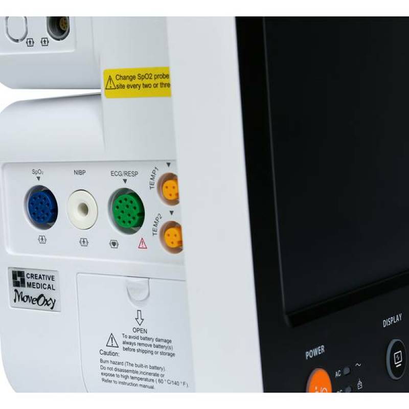 Монітор пацієнта з сенсорним екраном і ETCO2 